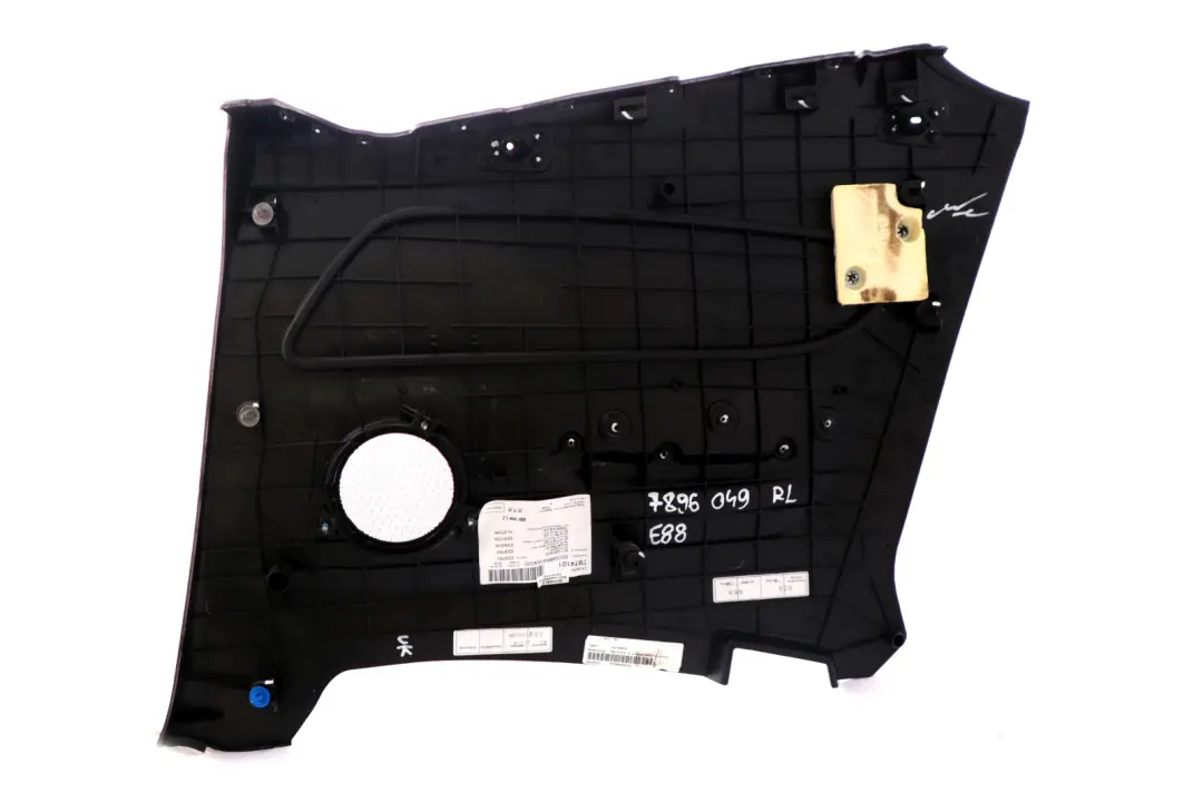  *BMW 1 Reihe E88 Cabrio Seitenverkleidung Stoff Hinten Links Anthrazit - SKU 7896049 - Teilenummer 7896049