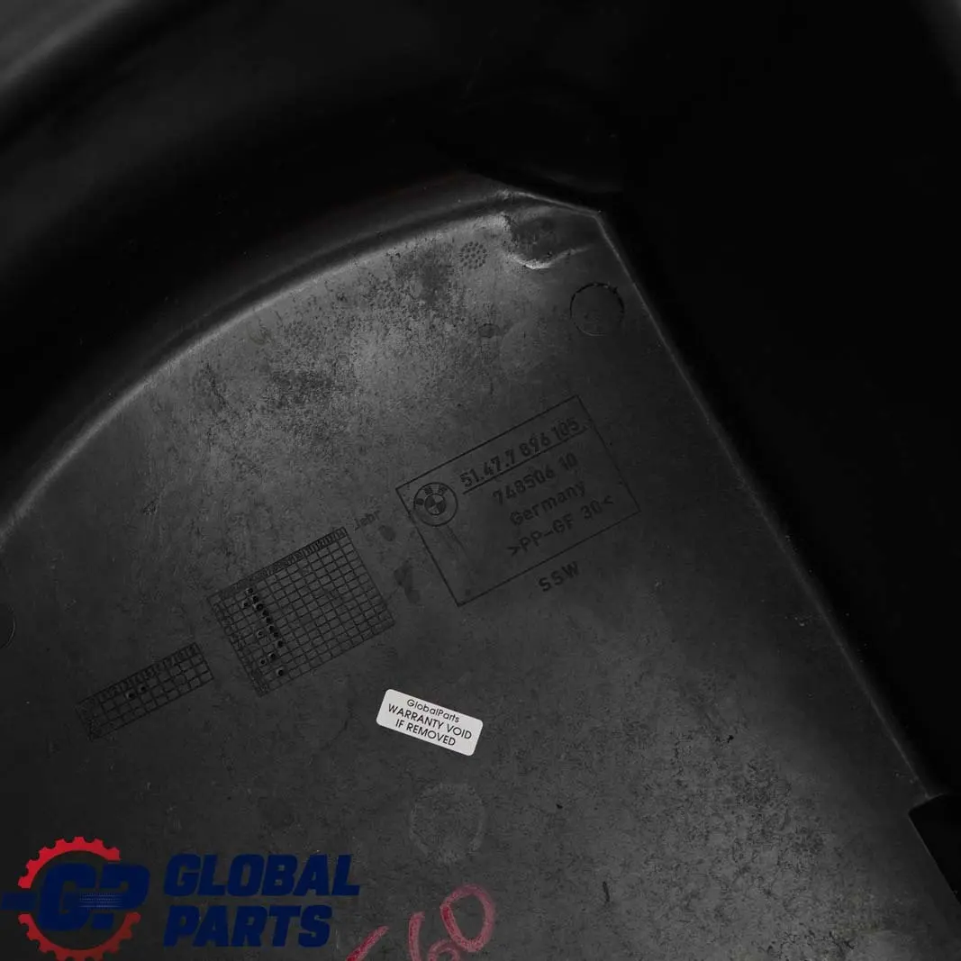 Maletero Maletero Bandeja Multifuncional para BMW E60 M5 con número de pieza 7896105 BMW E60 M5 Maletero Maletero Bandeja Multifuncional - SKU 7896105 - Número de pieza 7896105