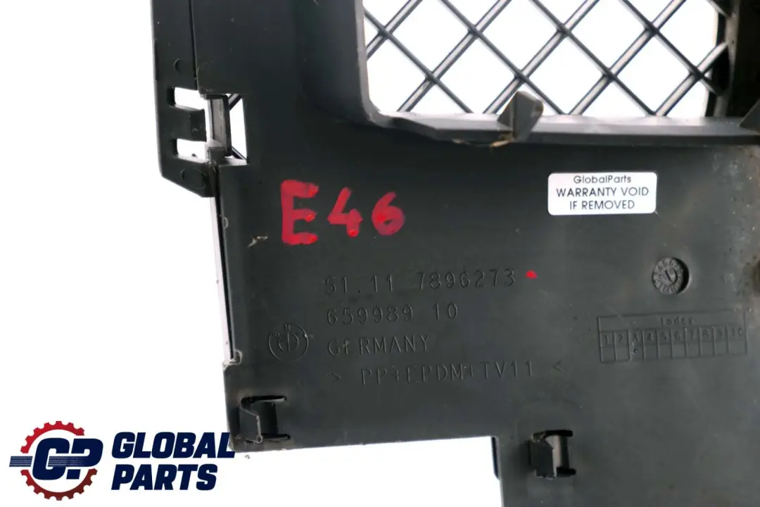 Grid Grille Centre Bumper Front Trim Panel to BMW 3 Series E46 M Sport with Part number 7896273 BMW 3 Series E46 M Sport Grid Grille Centre Bumper Front Trim Panel - SKU 7896273 - Part number 7896273