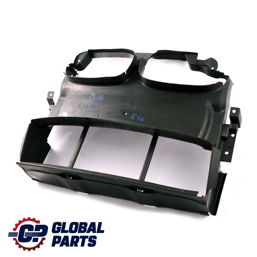 Front Radiator Slam Panel Support Air Intake Duct to BMW E46 Coupe Cabrio M Sport with Part number 7896279 BMW E46 Coupe Cabrio M Sport Front Radiator Slam Panel Support Air Intake Duct - SKU 7896279 - Part number 7896279