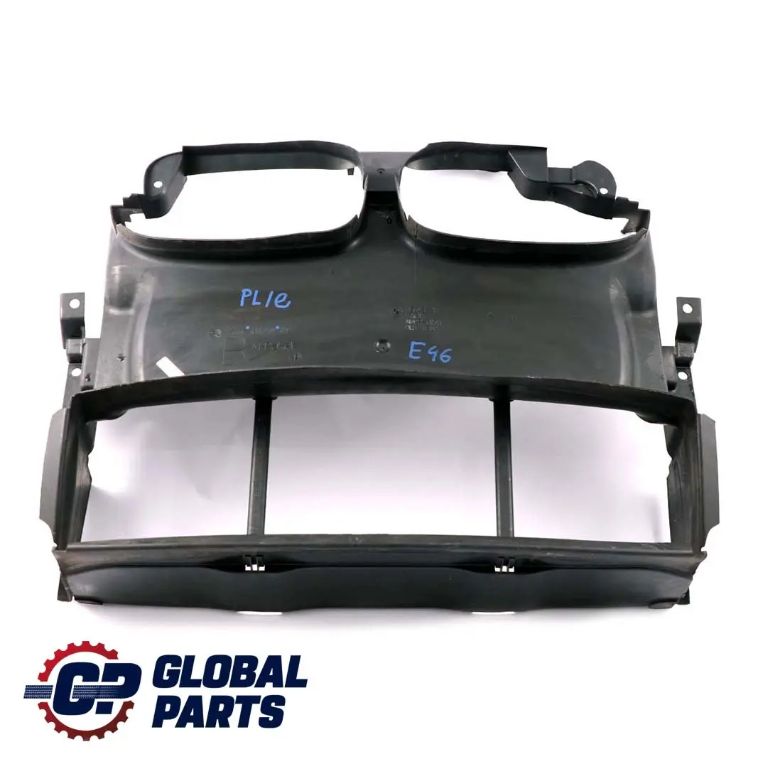 Front Radiator Slam Panel Support Air Intake Duct to BMW E46 Coupe Cabrio M Sport with Part number 7896279 BMW E46 Coupe Cabrio M Sport Front Radiator Slam Panel Support Air Intake Duct - SKU 7896279 - Part number 7896279