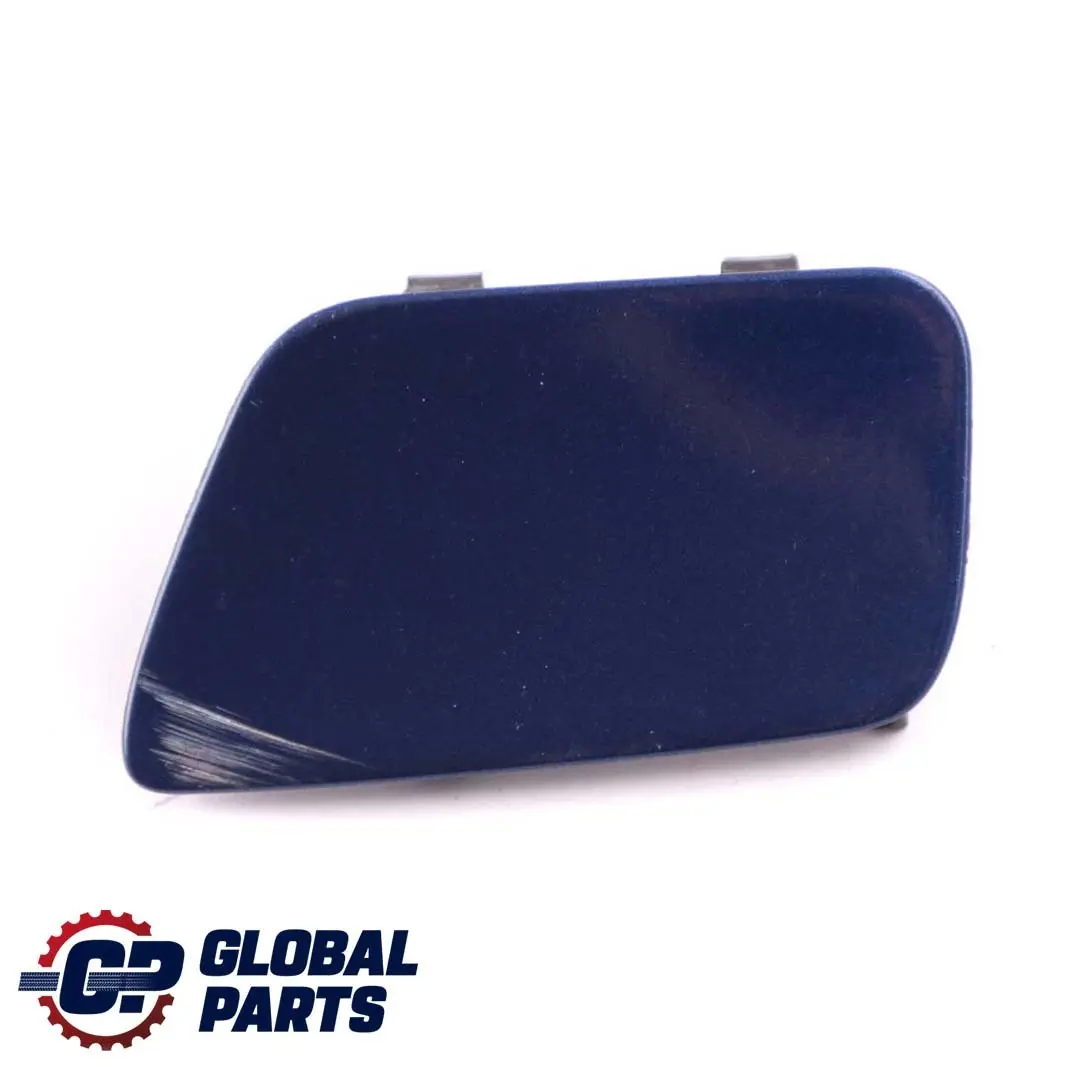 Front Bumper Headligh Flap Cover Left N/S Le Mans Blau Blue to BMW 5 Series E60 M with Part number 7896597 BMW 5 Series E60 M Front Bumper Headligh Flap Cover Left N/S Le Mans Blau Blue - SKU 7896597-LMB - Part number 7896597