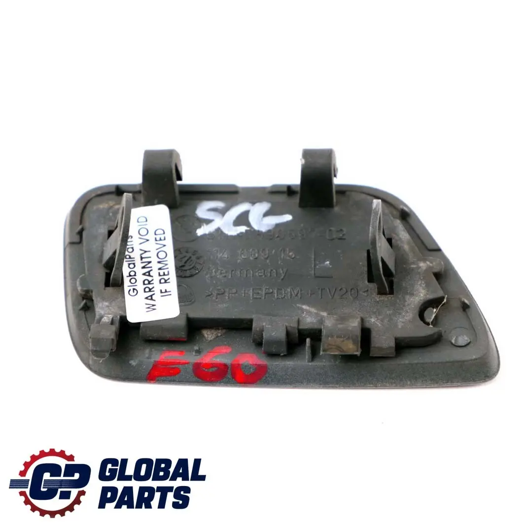 BMW 5 Series E60 M Front Bumper Headligh Flap Cover Left N/S Spacegrau Grey A52 - SKU 7896597-SCG - Part number 7896597