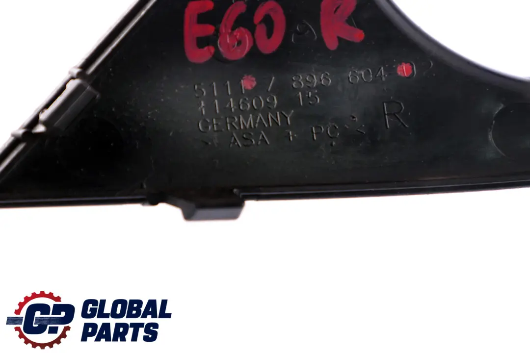 BMW 5 er E60 E61 M Sport Blende Abdeckung Nebelscheinwerfer Rechts - SKU 7896604 - Teilenummer 7896604
