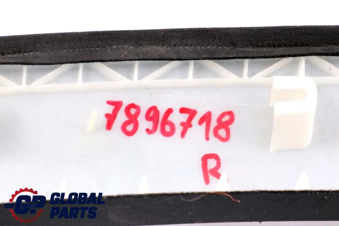 BMW X6 E71 Cache montant colonne A Panneau d'habillage droit Noir - SKU 7896718 - Numéro de pièce 6979844