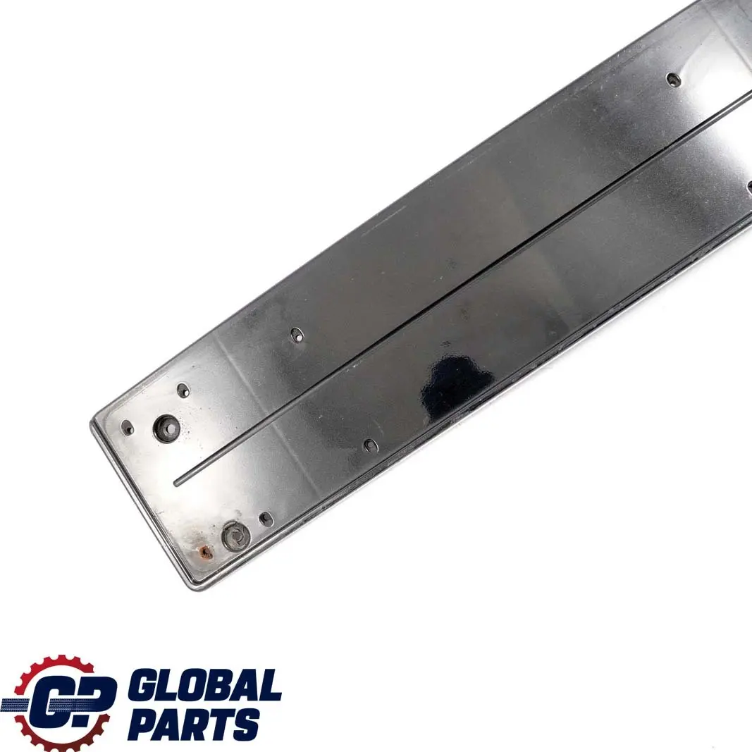 BMW 1 E82 E88 M Sport Front Bumper Licence Plate Holder Black Sapphire Metallic - SKU 7896726-BS - Part number 7896726