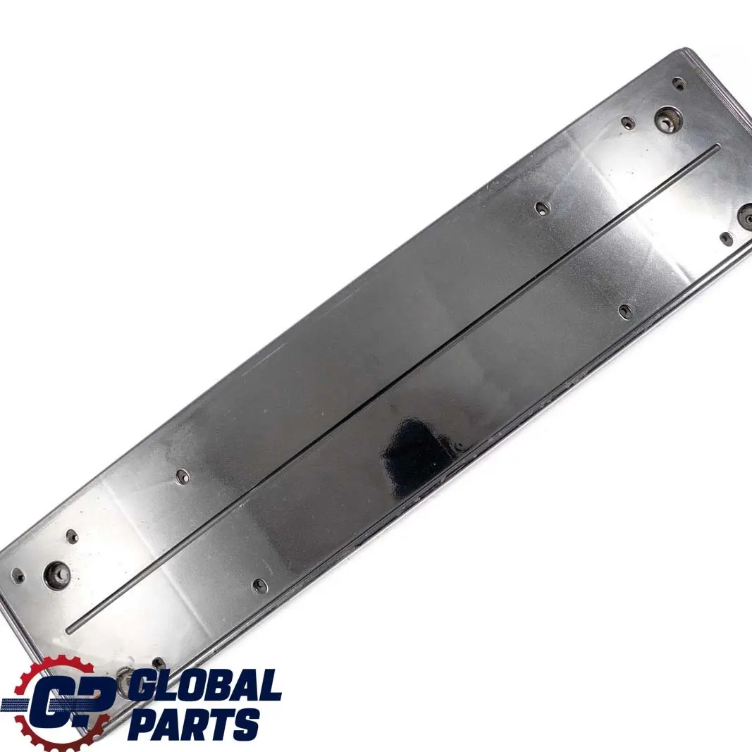 Front Bumper Licence Plate Holder Black Sapphire Metallic to BMW 1 E82 E88 M Sport with Part number 7896726 BMW 1 E82 E88 M Sport Front Bumper Licence Plate Holder Black Sapphire Metallic - SKU 7896726-BS - Part number 7896726