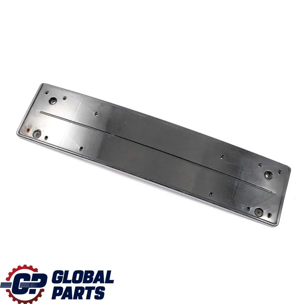 Front Bumper Licence Plate Holder Black Sapphire Metallic to BMW 1 E82 E88 M Sport with Part number 7896726 BMW 1 E82 E88 M Sport Front Bumper Licence Plate Holder Black Sapphire Metallic - SKU 7896726-BS - Part number 7896726