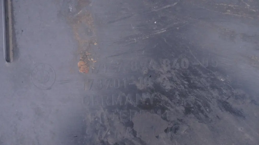 Front Right O/S Cover Wheel Arch Housing Trim to BMW 5 Series E60 E61N M5 with Part number 7896840 BMW 5 Series E60 E61N M5 Front Right O/S Cover Wheel Arch Housing Trim - SKU 7896840 - Part number 7896840