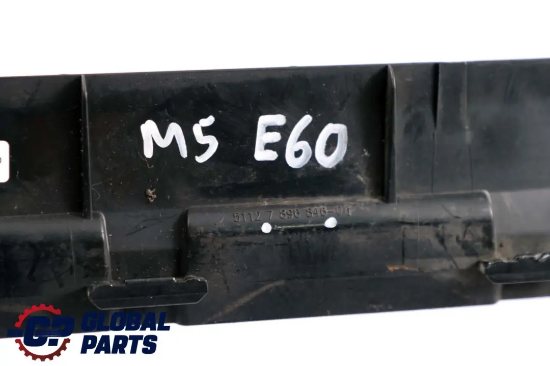 BMW 5 er E60 LCI E61 M5 Stossfänger Hinten Verstärkung Mitte Unten - SKU 7896846 - Teilenummer 7896846