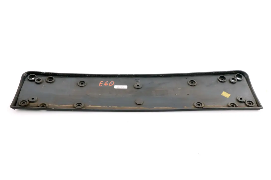 Licence Plate Holder Base Black BMW 5 Series E60 E61 LCI M Sport - SKU 7897181 - Part number 0394347
