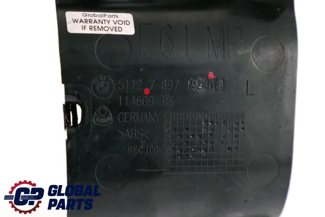 Stoßstangen Halterung Hinten Links für BMW E61 E61N LCI mit Teilenummer 7897195 BMW E61 E61N LCI Stoßstangen Halterung Hinten Links - SKU 7897195 - Teilenummer 7897195