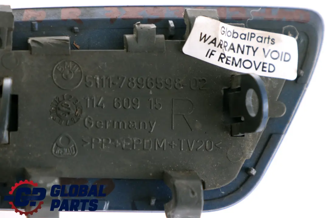 *BMW 5 er E60 E61 Scheinwerferabdeckung Vorne Rechts M Sport Le Mans Blau für mit Teilenummer 7897212 *BMW 5 er E60 E61 Scheinwerferabdeckung Vorne Rechts M Sport Le Mans Blau - SKU 7897212-LMB - Teilenummer 7897212