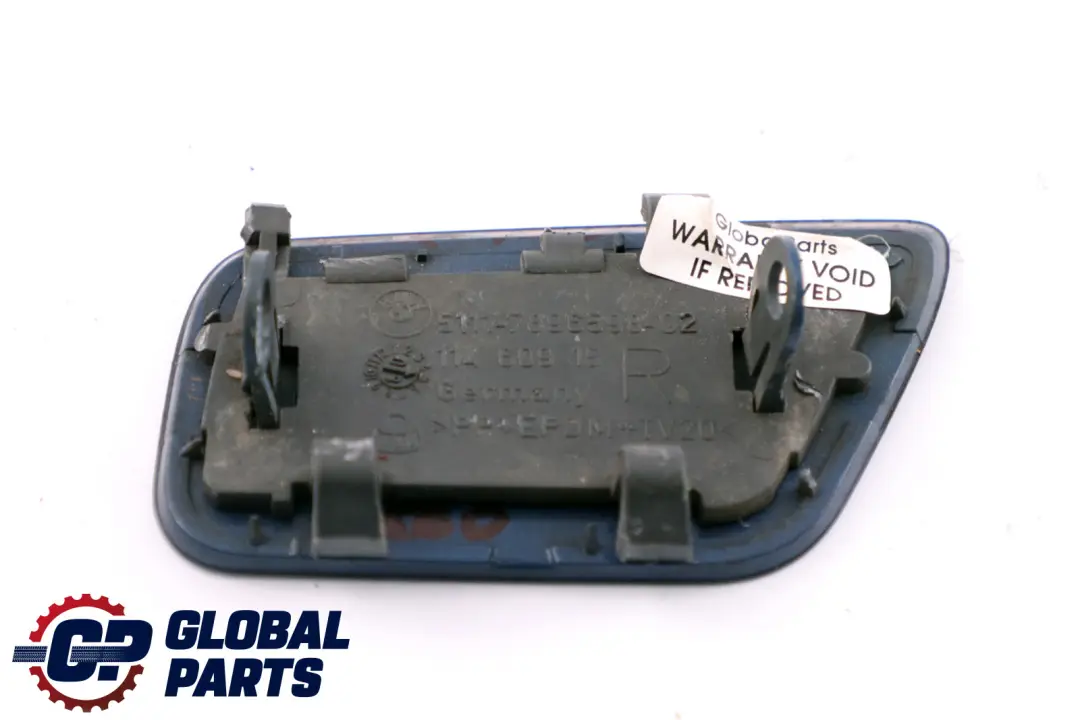 BMW 5 Series E60 E61 Front Bumper Headlight Flap Cover Right O/S Le Mans Blau - SKU 7897212-LMB - Part number 7897212