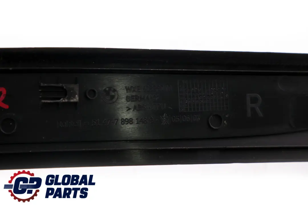 Trim Cover Piece Rear Right Entry O/S to BMW 5 Series E60 E61 M Sport with Part number 7897246 BMW 5 Series E60 E61 M Sport Trim Cover Piece Rear Right Entry O/S - SKU 7897246 - Part number 7897246