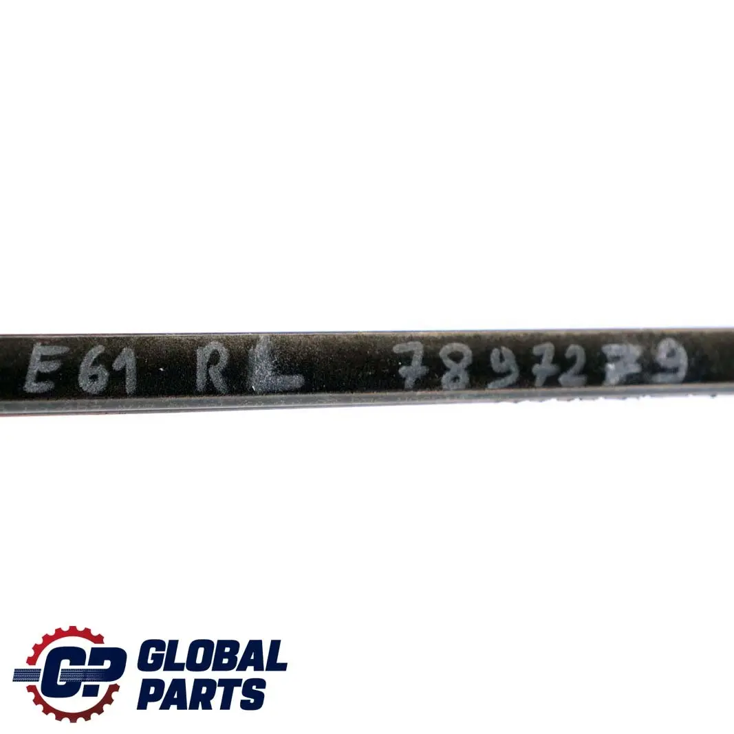BMW 5 Series E61 LCI Outer Weatherstrip Rear Left Door N/S High Gloss - SKU 7897279 - Part number 7897279