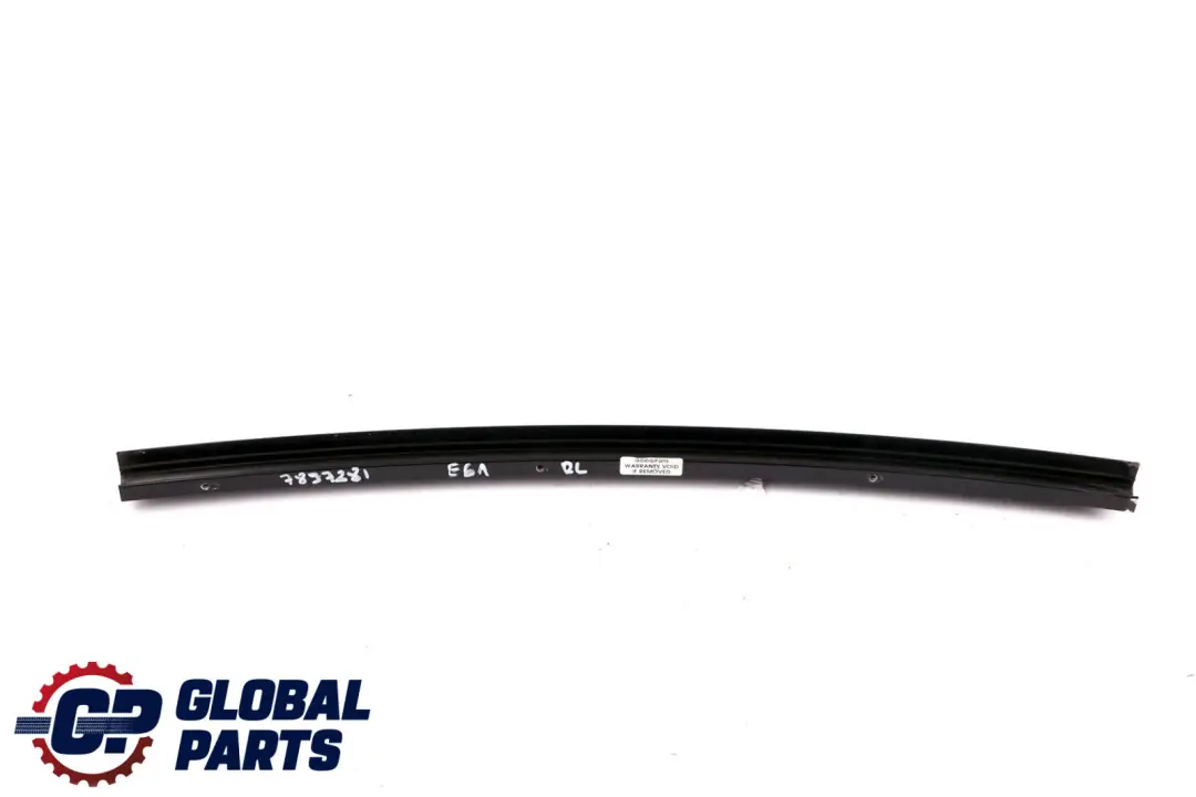 BMW 5 er E61 Blende Fensterführungssteg Links Glanzschwarz - SKU 7897281 - Teilenummer 7897281
