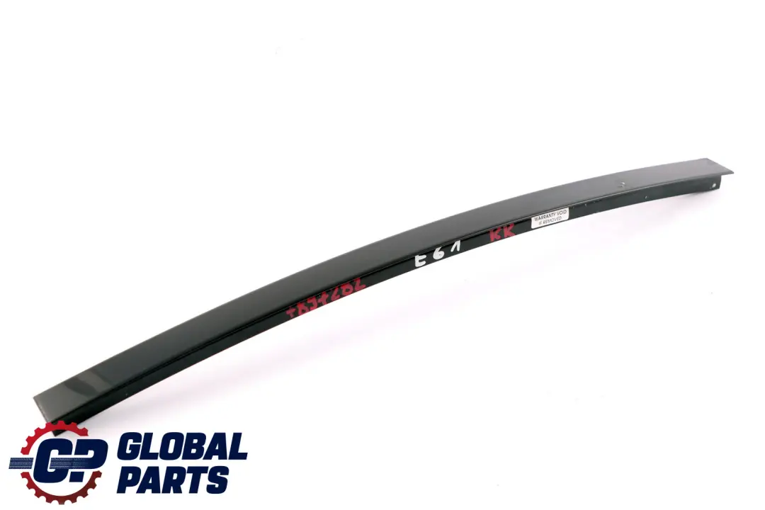 BMW E61 E61N Couvercle de guide de fenêtre arrière droite Glanzschwarz - SKU 7897282 - Numéro de pièce 7897282