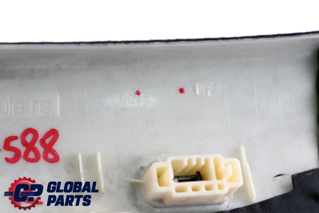 BMW E60 E61 LCI Blende A-Säule Rechts Anthrazit Schwarz - SKU 7897588 - Teilenummer 7027086