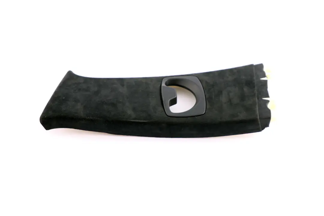 B-Column Trim BMW E60 E61 Panel Left N/S Anthracite Alcantara 7027087 to with Part number 7897591 B-Column Trim BMW E60 E61 Panel Left N/S Anthracite Alcantara 7027087 - SKU 7897591 - Part number 7897591