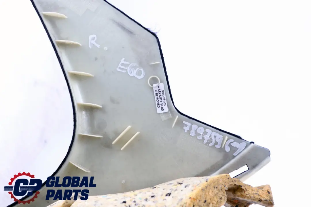 Verkleidung C-Säule Hinten Rechts Anthrazit Schwarz für BMW 5 er E60 LCI mit Teilenummer 7027092 BMW 5 er E60 LCI Verkleidung C-Säule Hinten Rechts Anthrazit Schwarz - SKU 7897596-1 - Teilenummer 7027092