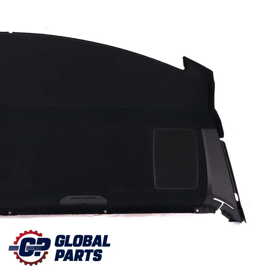 Window Parcel Shelf Trim Panel Black Anthracite to BMW E60 LCI Rear with Part number 7897601 BMW E60 LCI Rear Window Parcel Shelf Trim Panel Black Anthracite - SKU 7897601 - Part number 7897601