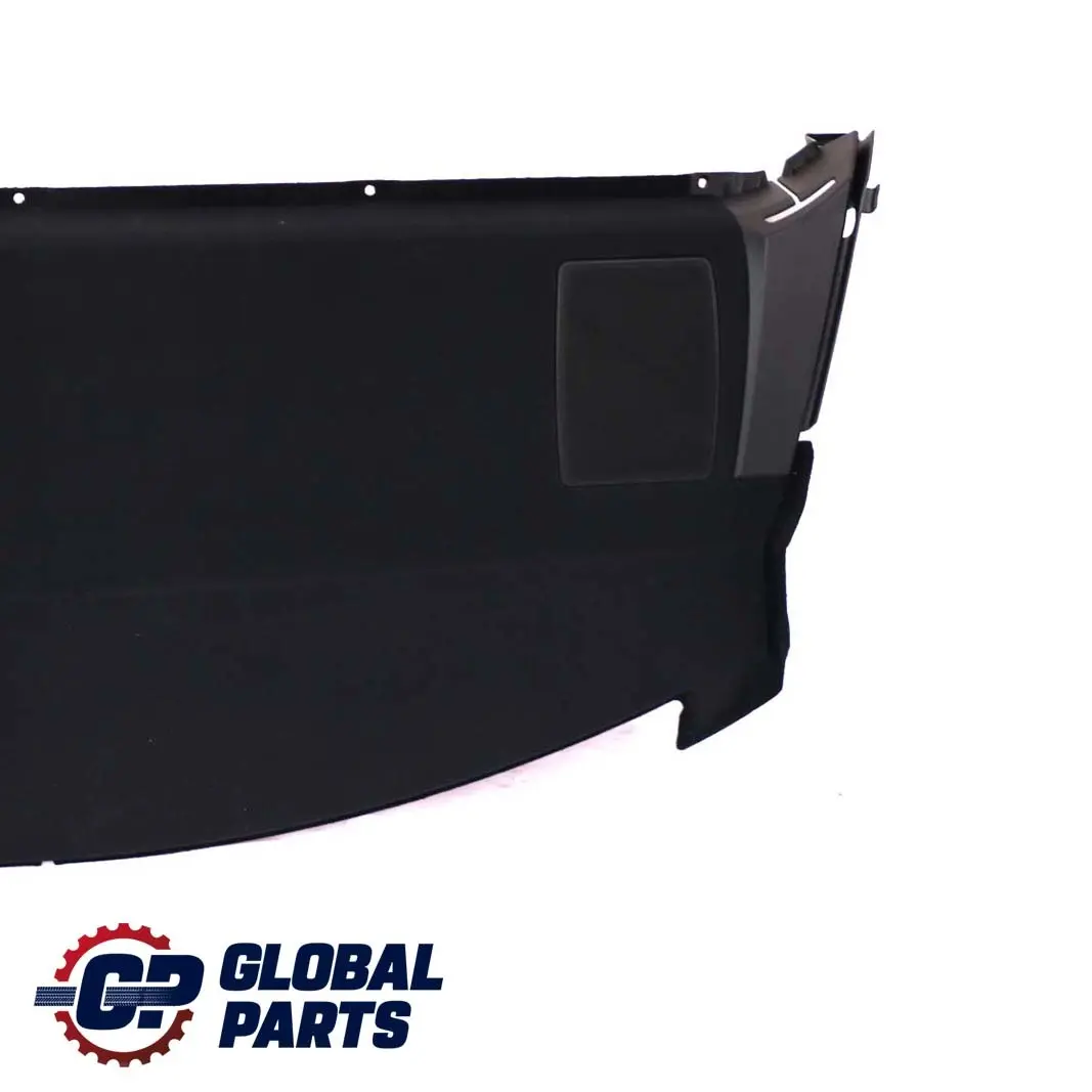 Window Parcel Shelf Trim Panel Black Anthracite to BMW E60 LCI Rear with Part number 7897601 BMW E60 LCI Rear Window Parcel Shelf Trim Panel Black Anthracite - SKU 7897601 - Part number 7897601