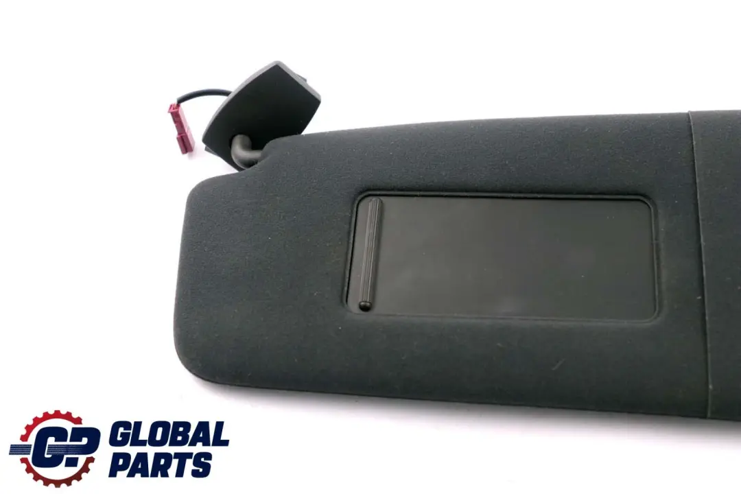 BMW E60 E61 Parasol Izquierdo Espejo Iluminado Tela Antracita - SKU 7897605-1 - Número de pieza 5897605