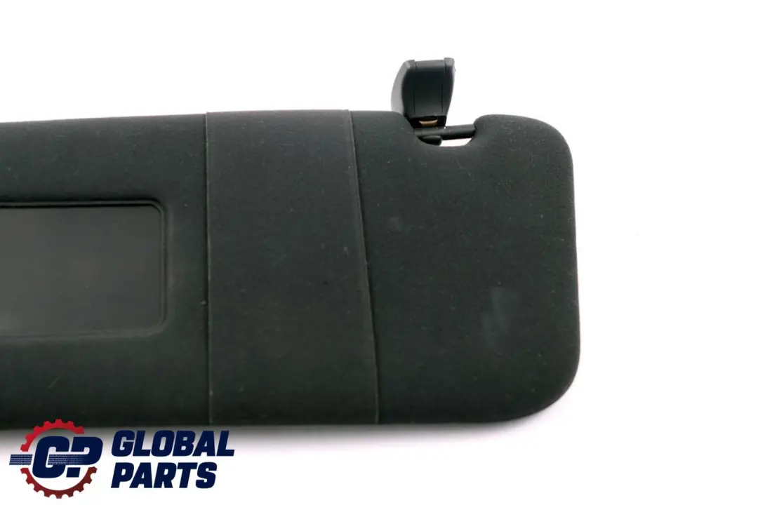 BMW E60 E61 Retroviseur de pare-soleil gauche eclaire en tissu anthracite - SKU 7897605-1 - Numéro de pièce 5897605