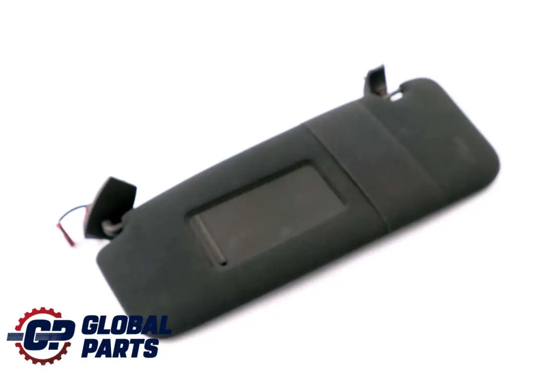 BMW E60 E61 Left Sun Visor Mirror Illuminated N/S Cloth Anthracite - SKU 7897605-1 - Part number 5897605