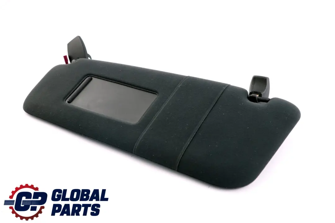 Sun Visor BMW E60 E61 Mirror Illuminated Cloth Anthracite Left N/S to with Part number 7897605 Sun Visor BMW E60 E61 Mirror Illuminated Cloth Anthracite Left N/S - SKU 7897605 - Part number 7897605