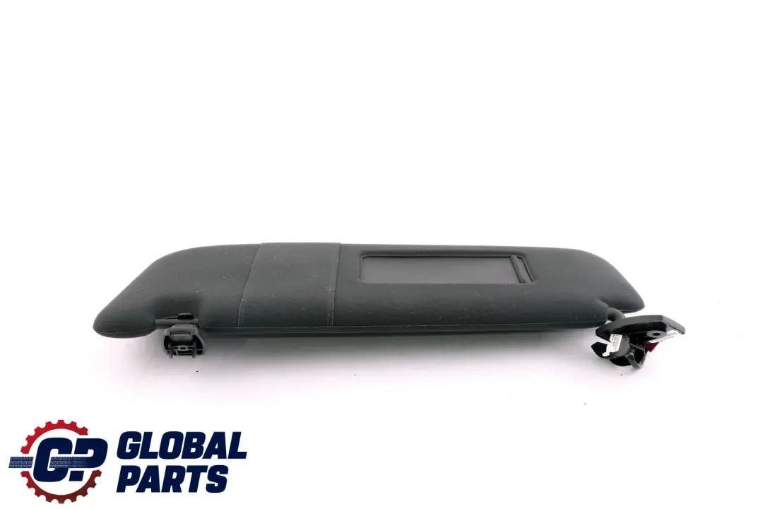  Sonnen Blende BMW E60 E61 Spiegel Beleuchtet Stoff Anthrazit Links - SKU 7897605 - Teilenummer 5897605