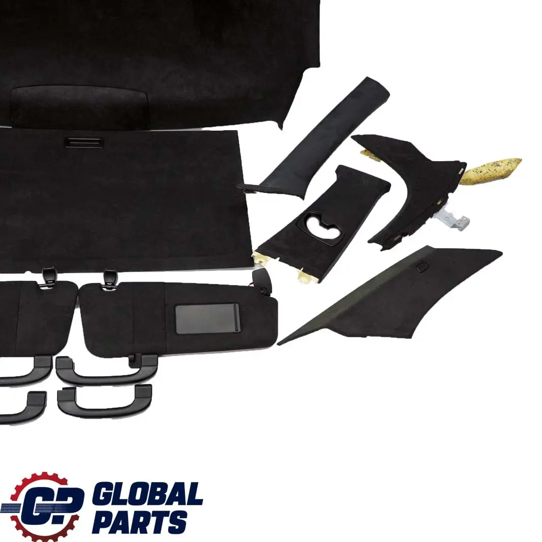 BMW E60 Headlining Roof Lining Sliding Lifting Roof Black + Pillars Alcantara - SKU 7897620 - Part number 7897620