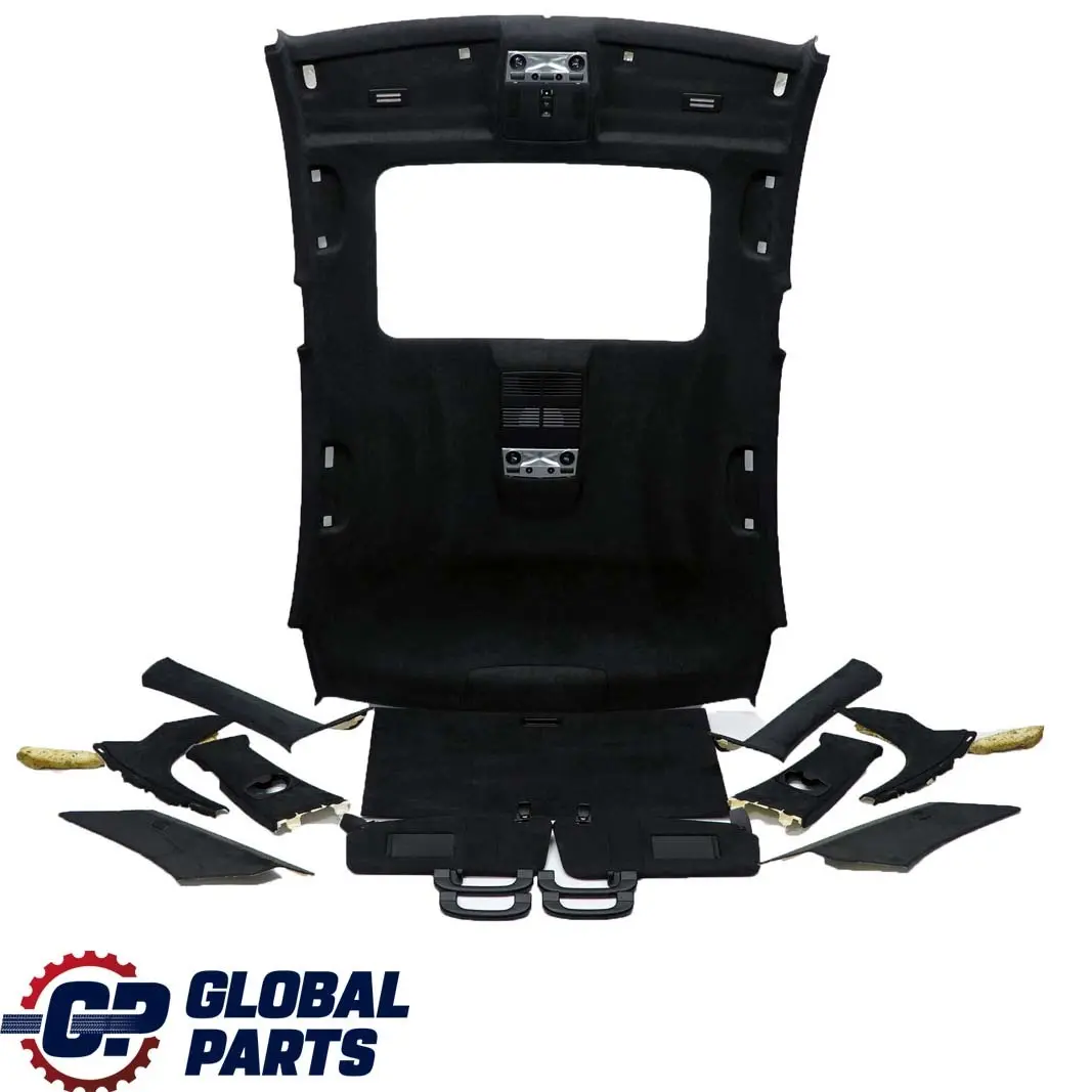 Headlining Roof Lining Sliding Lifting Roof Black + Pillars Alcantara to BMW E60 with Part number 7897620 BMW E60 Headlining Roof Lining Sliding Lifting Roof Black + Pillars Alcantara - SKU 7897620 - Part number 7897620