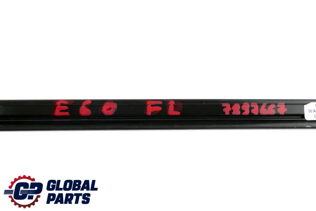 BMW E60 E61 LCi Front Left Trim Window Frame Top Door GLANZSCHWARZ N/S - SKU 7897667 - Part number 7897667