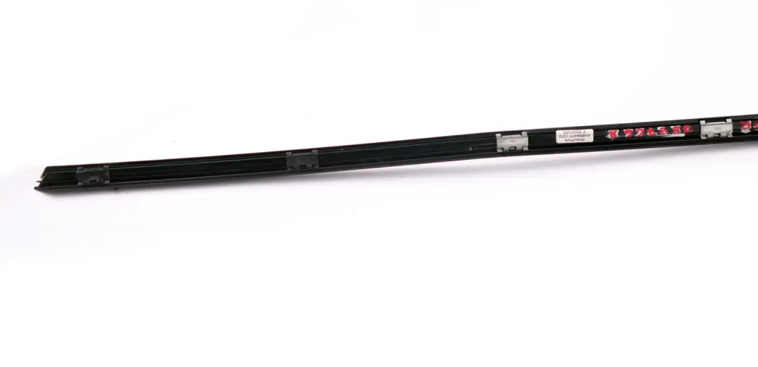 BMW 5 Series E60 E61 LCI Front Right Trim Window Frame Top Door Glanzschwarz - SKU 7897668 - Part number 7897668