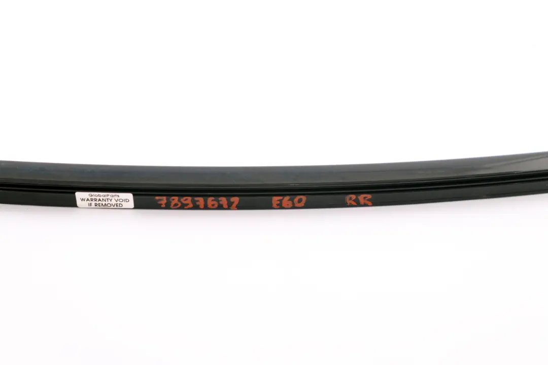 BMW E60 M5 Apertura Cornice Finestrino Sopra Porta Posteriore Rechtsglanz - SKU 7897672 - Numero di parte 7897672