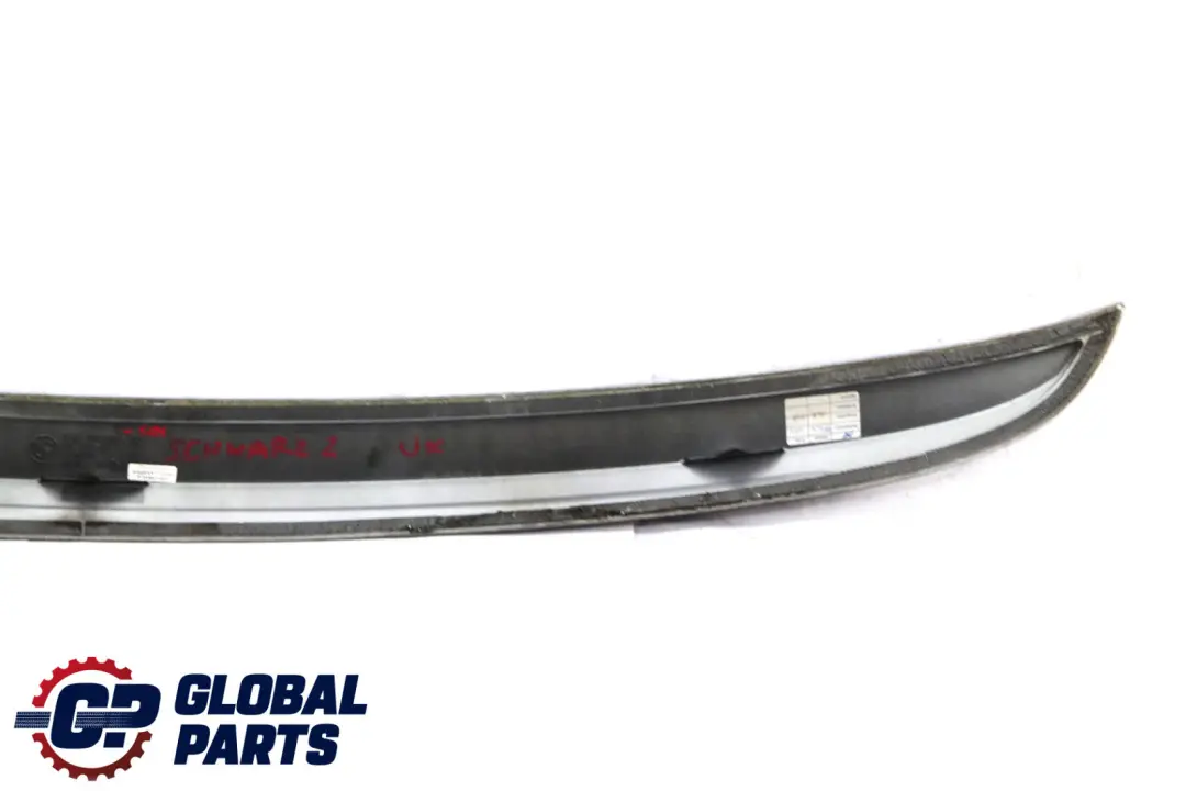 Boot Trunk Lid Tailgate Rear Spoiler Trim Schwarz 2 Black - 668 to BMW 5 E60 M5 with Part number 0395199 BMW 5 E60 M5 Boot Trunk Lid Tailgate Rear Spoiler Trim Schwarz 2 Black - 668 - SKU 7897678-SCH - Part number 0395199