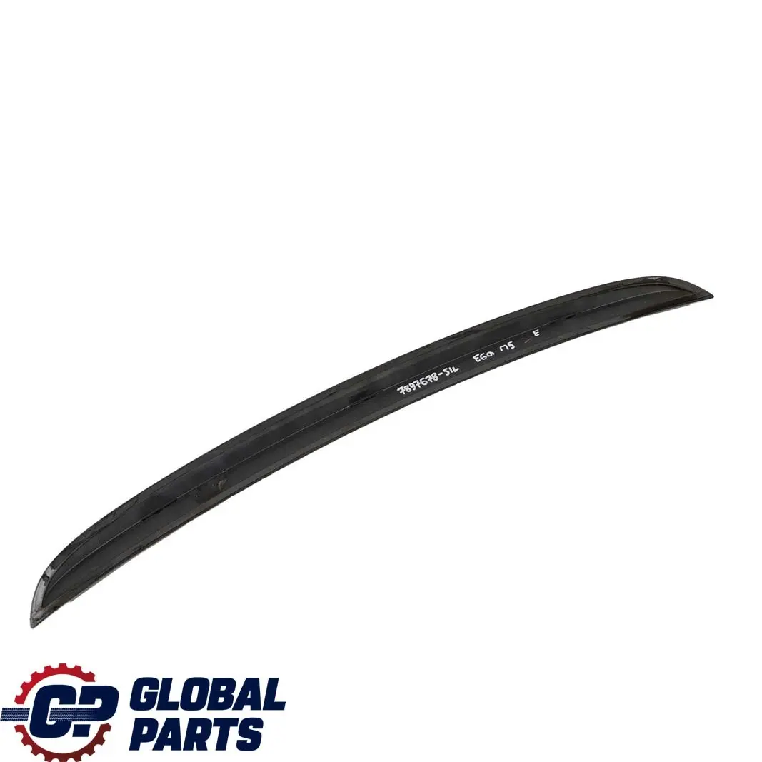 BMW 5 E60 M Sport Boot Trunk Lid Tailgate Rear Spoiler Trim Silverstone II A29 - SKU 7897678-SIL - Part number 7879678