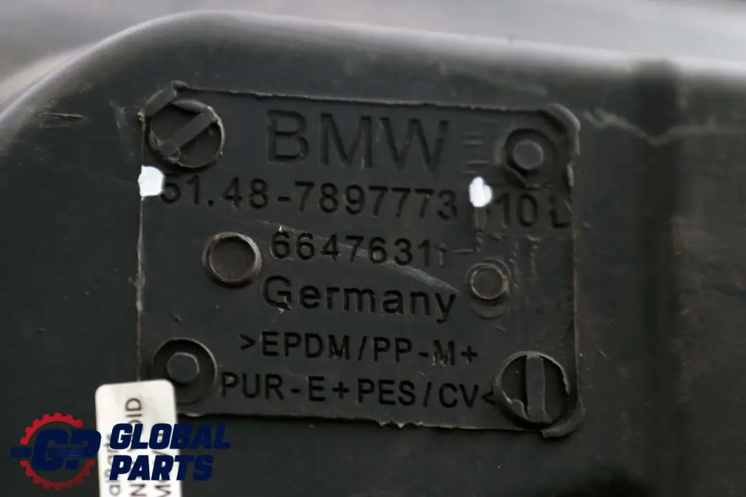 BMW 5 Series E60 E61 M5 Tunnel Sound Insulation Front Cover Panel - SKU 7897773 - Part number 7897773