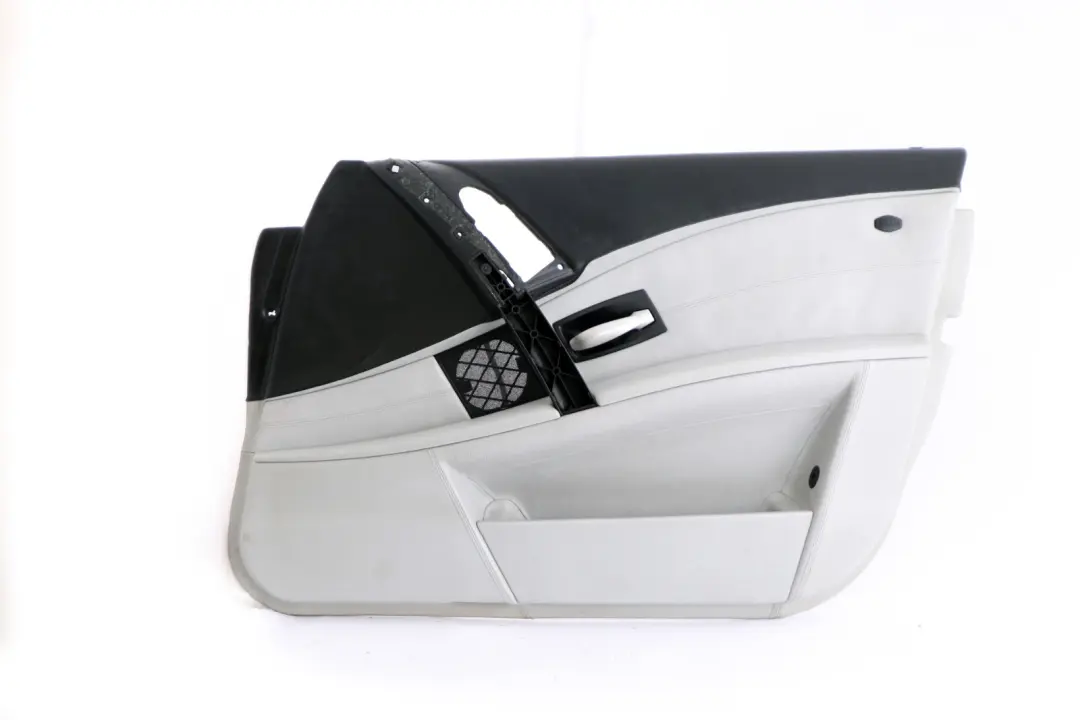 BMW 5 Series E60 M5 Front Right O/S Door Card Cloth Trim Panel Silverstone - SKU 7897870 - Part number 7897870