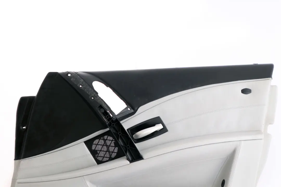 Front Right O/S Door Card Cloth Trim Panel Silverstone to BMW 5 Series E60 M5 with Part number 7897870 BMW 5 Series E60 M5 Front Right O/S Door Card Cloth Trim Panel Silverstone - SKU 7897870 - Part number 7897870