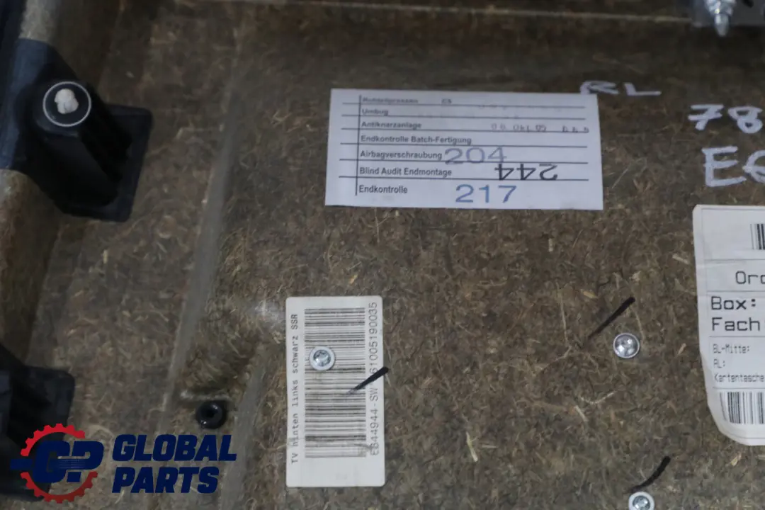 Left N/S Door Card Leather Trim Panel Roller Blinds to BMW 5 Series E60 M5 Rear with Part number 7897989 BMW 5 Series E60 M5 Rear Left N/S Door Card Leather Trim Panel Roller Blinds - SKU 7897989 - Part number 7897989