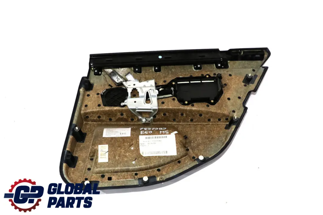 BMW 5 Series E60 M5 Rear Left N/S Door Card Leather Trim Panel Roller Blinds - SKU 7897989 - Part number 7897989