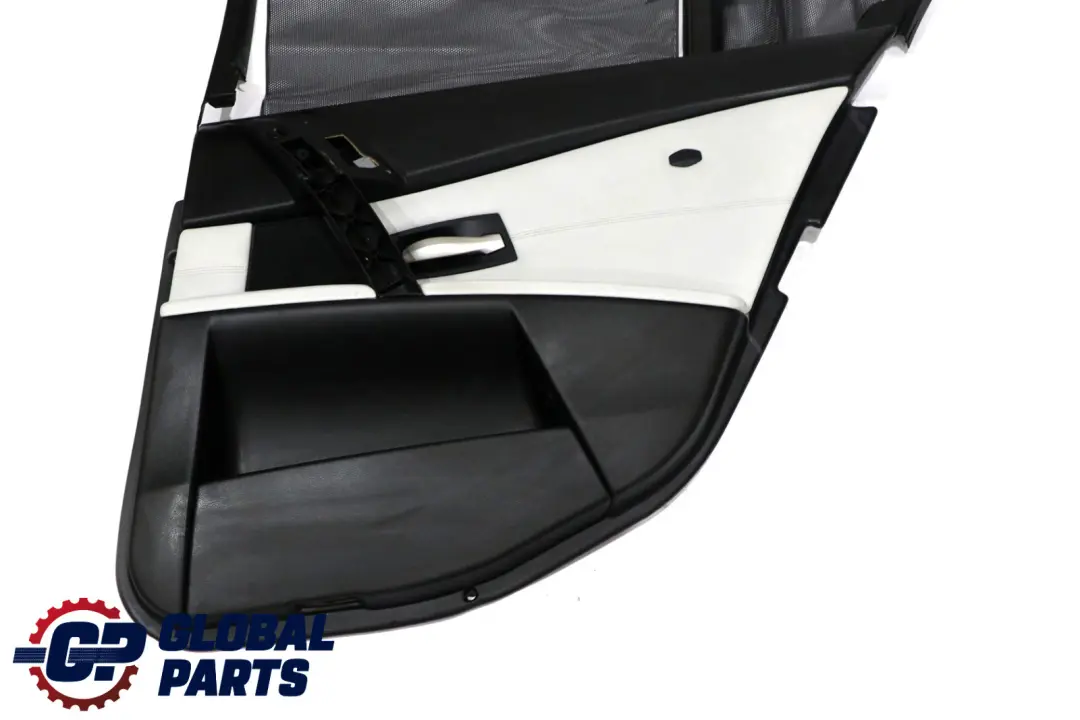 BMW 5 Series E60 M5 Rear Right O/S Door Card Leather Trim Panel Roller Blinds - SKU 7897990 - Part number 7897990