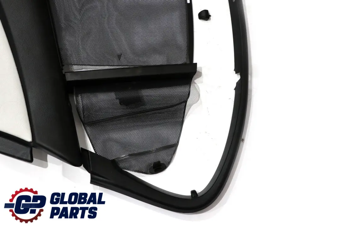 BMW 5 Series E60 M5 Rear Right O/S Door Card Leather Trim Panel Roller Blinds - SKU 7897990 - Part number 7897990