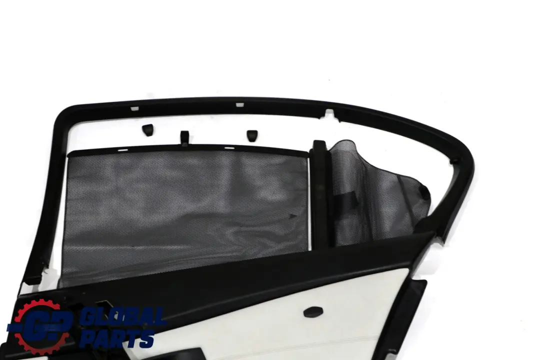 BMW 5 Series E60 M5 Rear Right O/S Door Card Leather Trim Panel Roller Blinds - SKU 7897990 - Part number 7897990