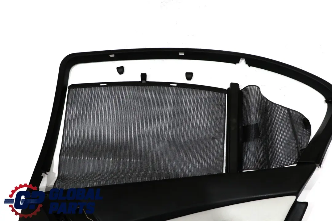 BMW 5 Series E60 M5 Rear Right O/S Door Card Leather Trim Panel Roller Blinds - SKU 7897990 - Part number 7897990