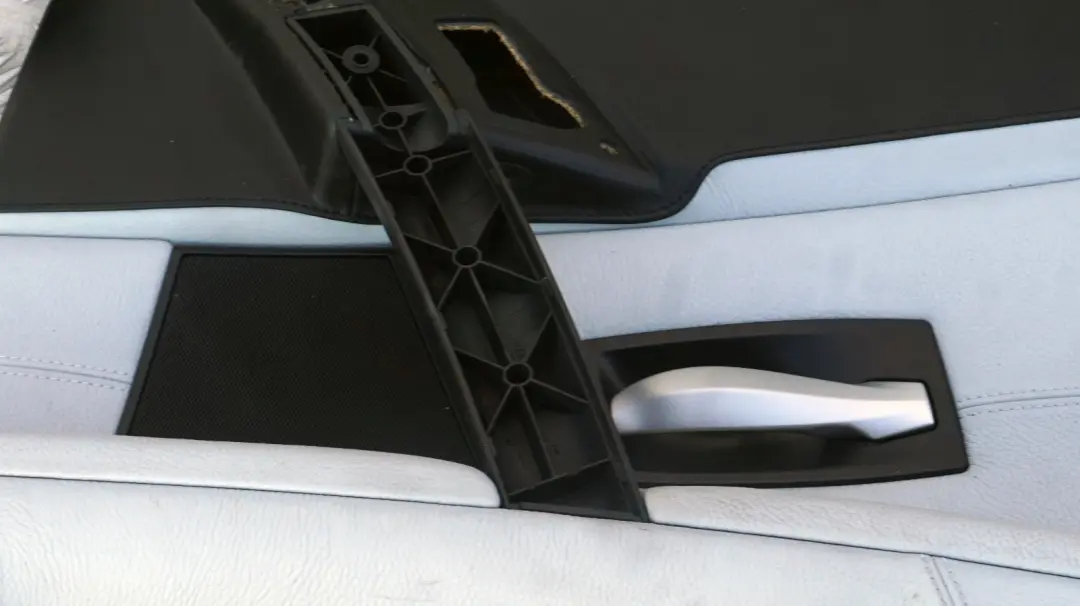 BMW 5 er E60 M5 Türverkleidung Leder Hinten Rechts Silverstone - SKU 7898052 - Teilenummer 7898052