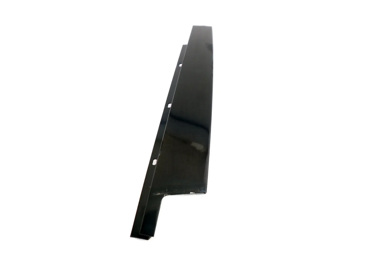 BMW E60 E61 Front Leftn N/S B-Pillar Window Frame Finisher Glanzschwarz
